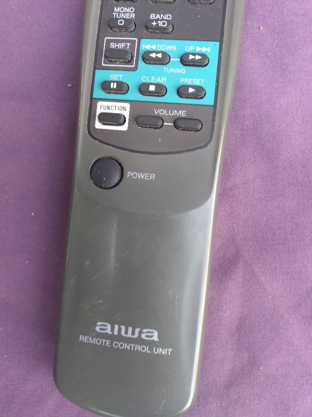 RC-7AS05 Gray Remote Control Unit - Picture 2 of 2